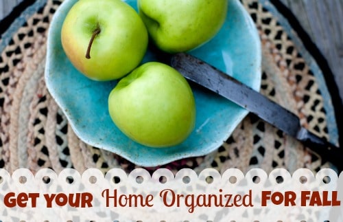 Get your Home Organized for Fall | ListPlanIt.com