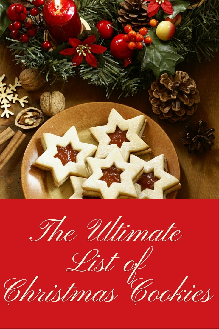 The Ultimate List of Christmas Cookies